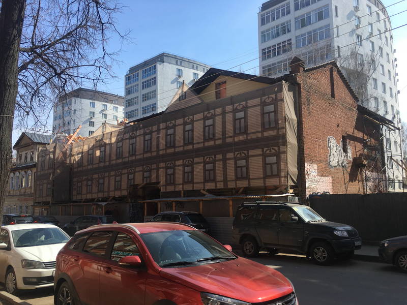 Управление госохраны памятников культурного наследия проведет проверку законности ремонтных работ на доме Анны Ассоновой