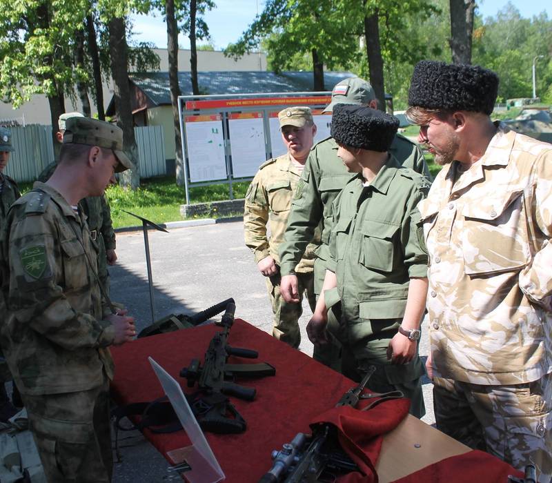 В Богородской бригаде Росгвардии прошли сборы казачьего общества