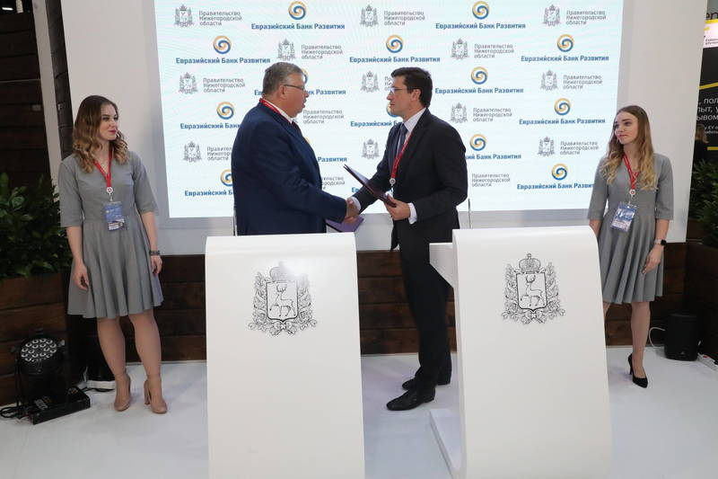 Глеб Никитин и Андрей Бельянинов подписали меморандум о намерениях по развитию дорожной инфраструктуры Нижегородской области
