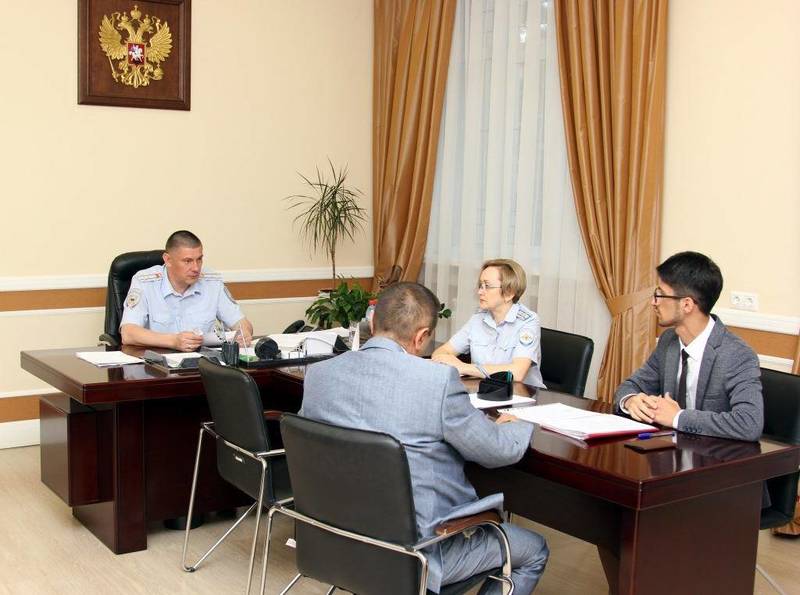 Начальник полиции областного главка провел личный прием граждан