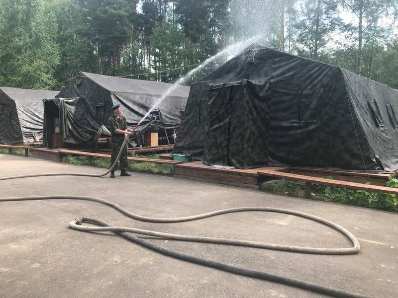 Проверка работающих палаточных лагерей проходит в Нижегородской области