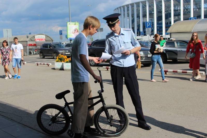 Сотрудники полиции разъяснили нижегородцам, как обезопасить двухколесный транспорт от краж