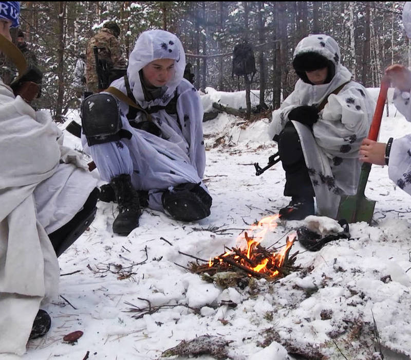 В Нижегородской области под эгидой Росгвардии прошел зимний сбор военно-патриотических объединений «Вьюга»