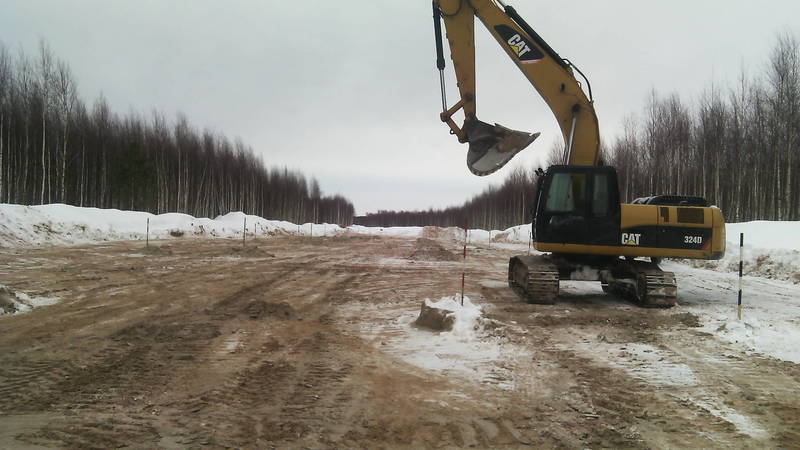 Новая дорога появится в Борском районе в этом году