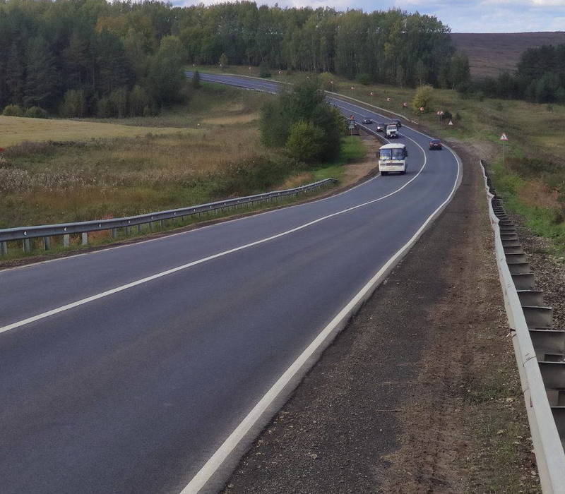 Запланированный на 2019 год ремонт участков дороги Ряжск-Касимов-Муром-Нижний Новгород полностью завершен в Нижегородской области
