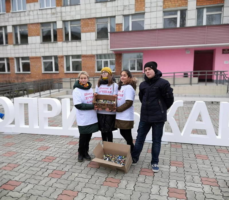 Экологическая акция «Экопривыкай» прошла на Бору