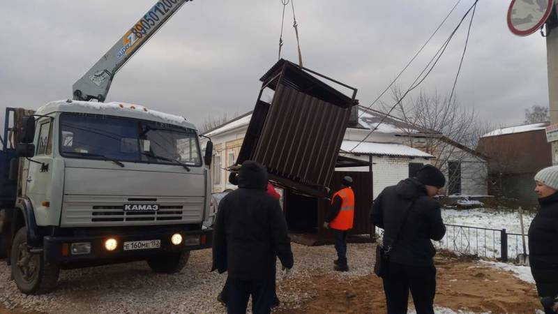 Первые 10 новых контейнерных площадок установили в Городце