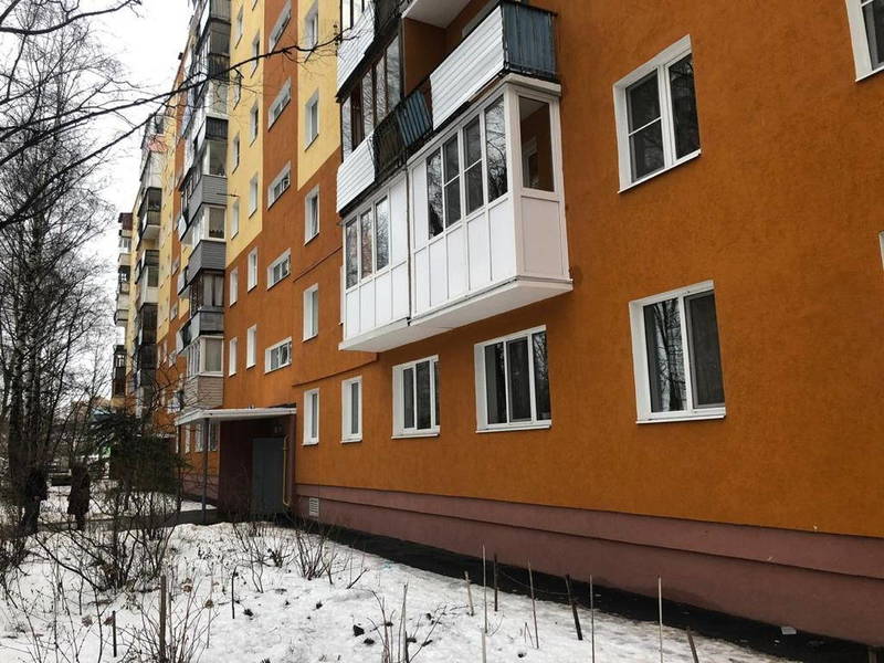 Ремонт фасада завершился в Приокском районе по программе капремонта