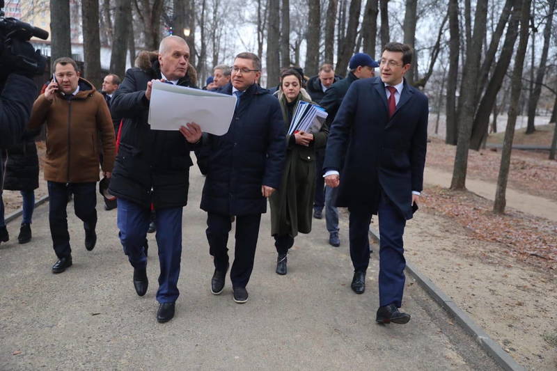 Парк «Лебединый рай», благоустроенный на грант за победу в конкурсе «Малые города и исторические поселения», открылся в Выксе