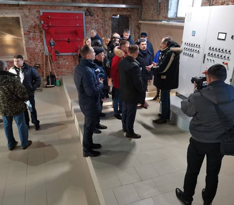 Новое оборудование локальных очистных сооружений введено в эксплуатацию на кожевенном предприятии Богородска