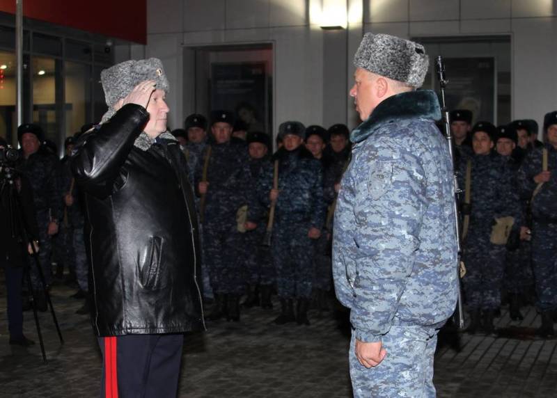 Сводный отряд Нижегородской полиции вернулся из служебной командировки 