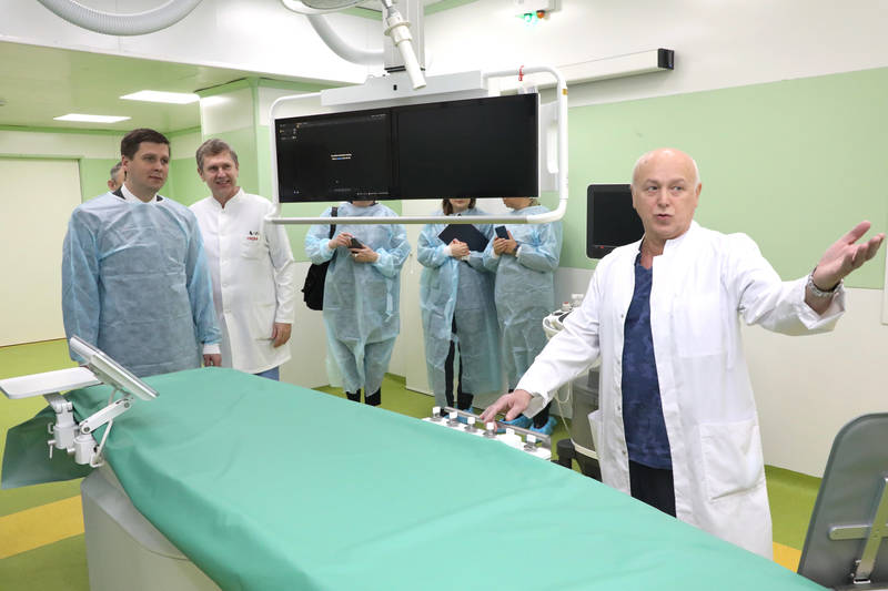 Современная гибридная операционная открылась на базе нижегородского кардиоцентра