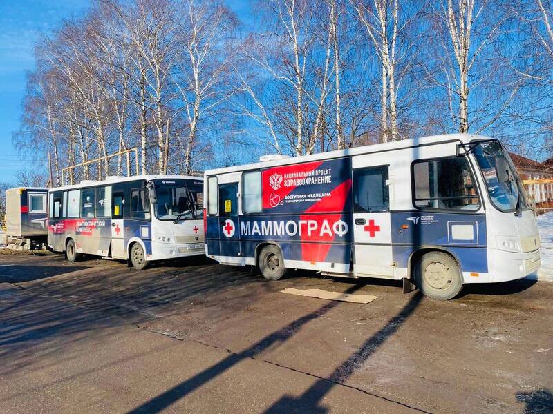 Более 200 населенных пунктов Нижегородской области посетили «Поезда здоровья» за I квартал 2024 года