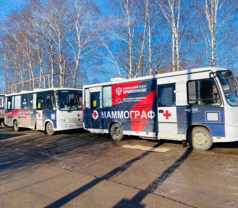 Более 200 населенных пунктов Нижегородской области посетили «Поезда здоровья» за I квартал 2024 года