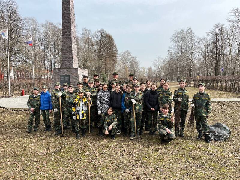 Нижегородские юнармейцы из Кстовского округа первыми присоединились к Всероссийской акции «Верни герою имя»