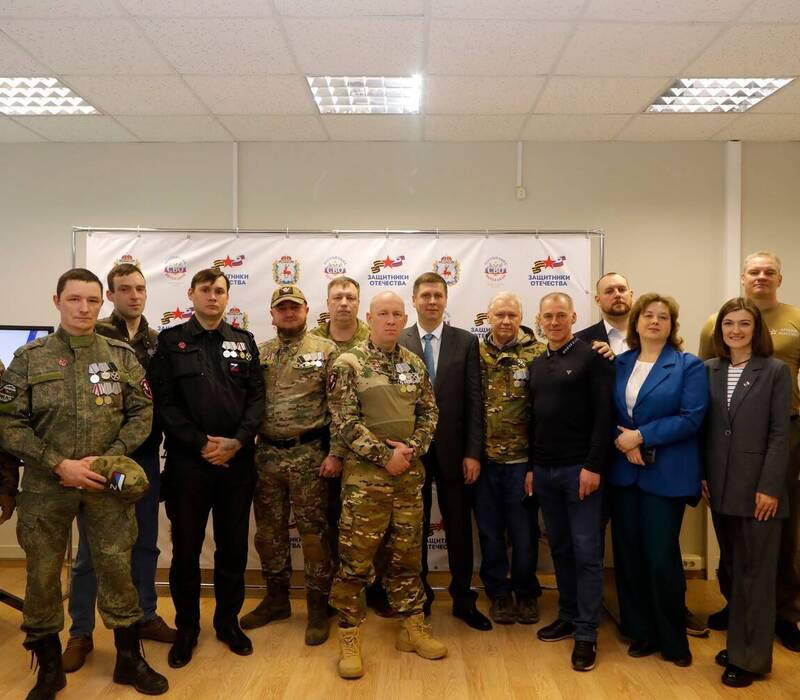 Удостоверения ветеранов боевых действий бойцам ЧВК «Вагнер» вручили в нижегородском филиале фонда «Защитники Отечества»