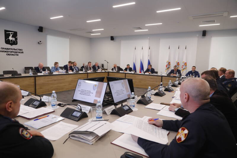В Нижегородской области состоялось совместное заседание областной антитеррористической комиссии  и оперативного штаба