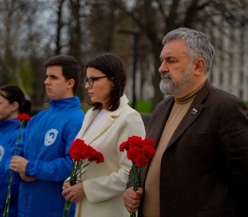 Волонтёры Победы провели митинг в память о жертвах геноцида советского народа нацистами и их пособниками в годы войны