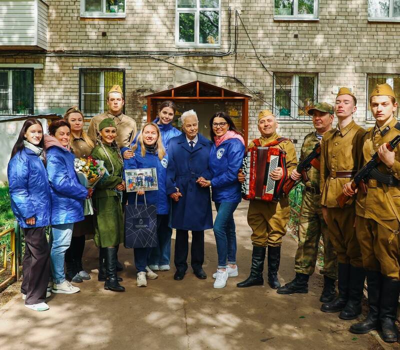 В Нижегородской области «фронтовые бригады» поздравят с Днём Победы 298 фронтовиков