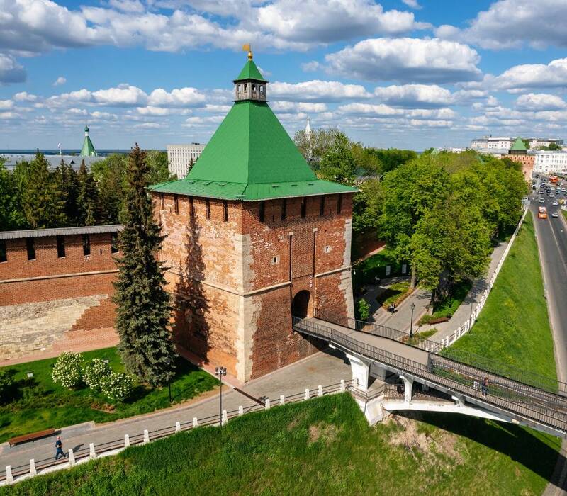 Вход в Нижегородский кремль 4 и 8 мая будет организован через Кладовую, Никольскую и Ивановскую башни