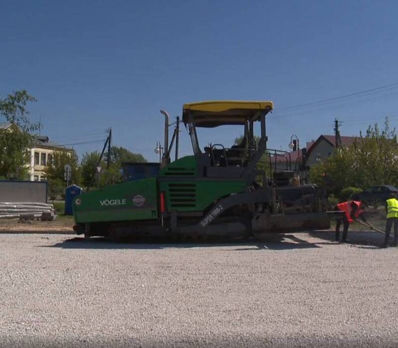 В Володарске приступили к строительству спортивной площадки по нацпроекту «Жилье и городская среда»