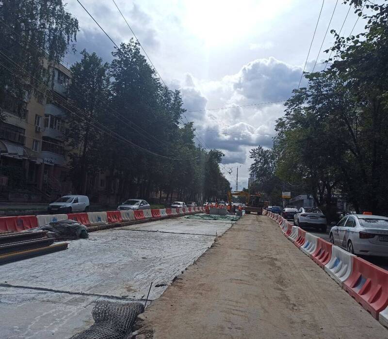 В Нижнем Новгороде работы по реконструкции трамвайных путей от ул. Белинского до пл. Лядова начнутся 1 августа