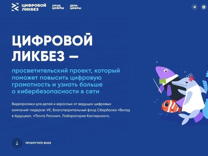 Нижегородские школьники узнают о правилах кибербезопасности в рамках проекта «Цифровой ликбез»