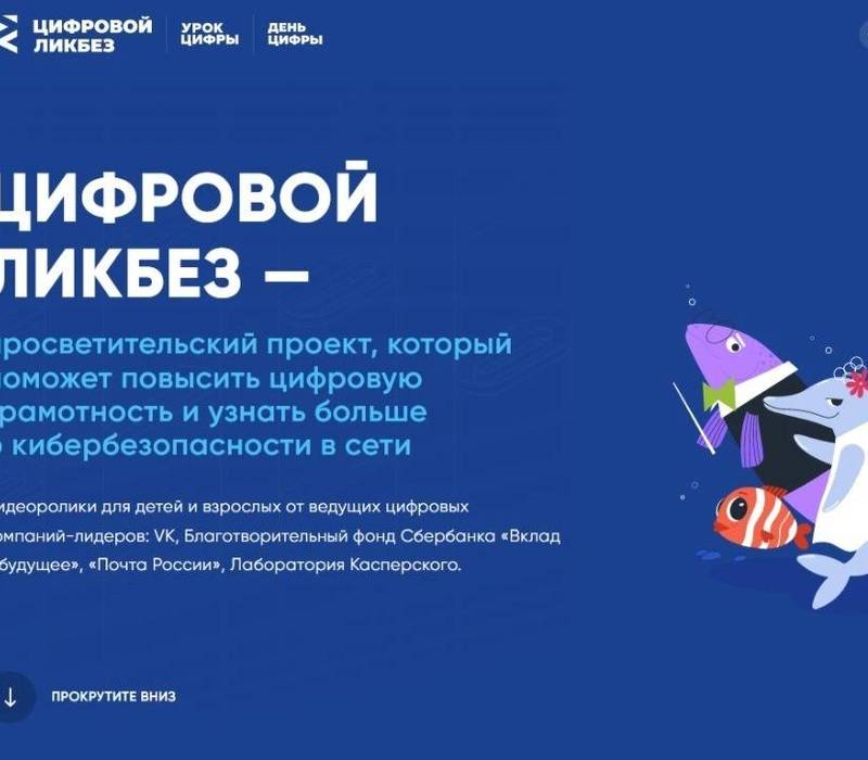 Нижегородские школьники узнают о правилах кибербезопасности в рамках проекта «Цифровой ликбез»