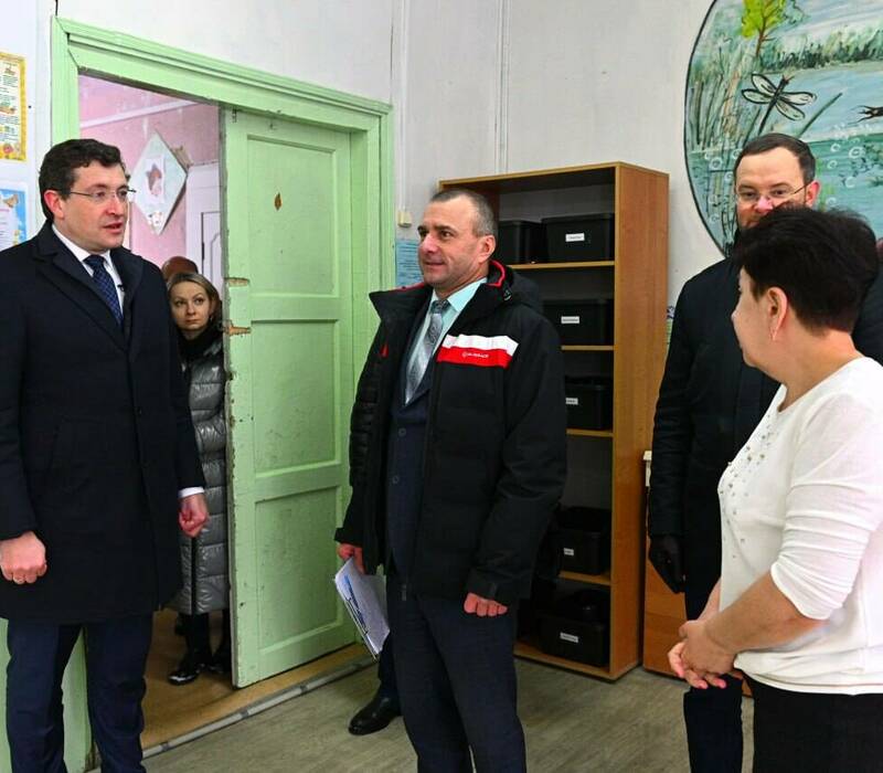 В рабочем поселке Сосновское планируется модернизировать образовательные базы школ №1 и №2 