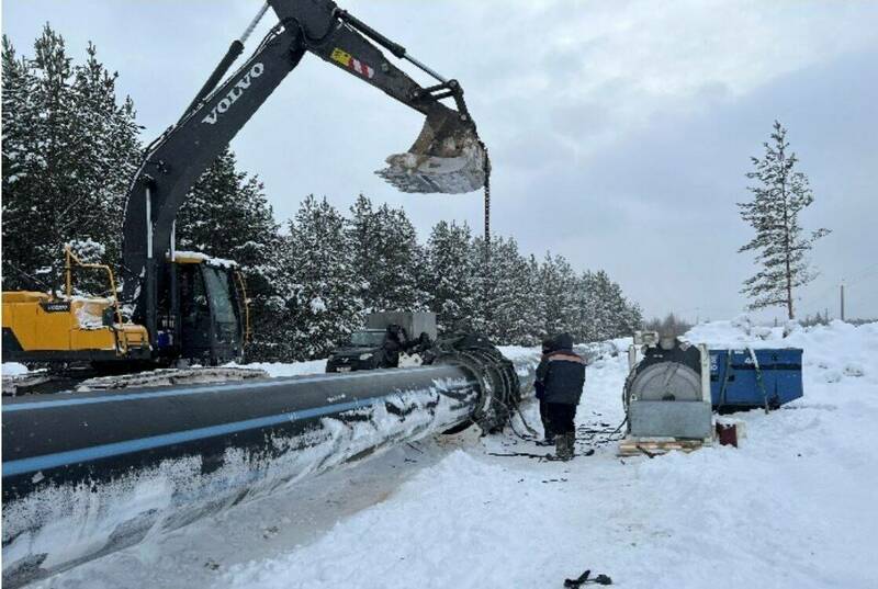 В Дзержинске завершилось строительство центрального водопровода протяженностью 7 км