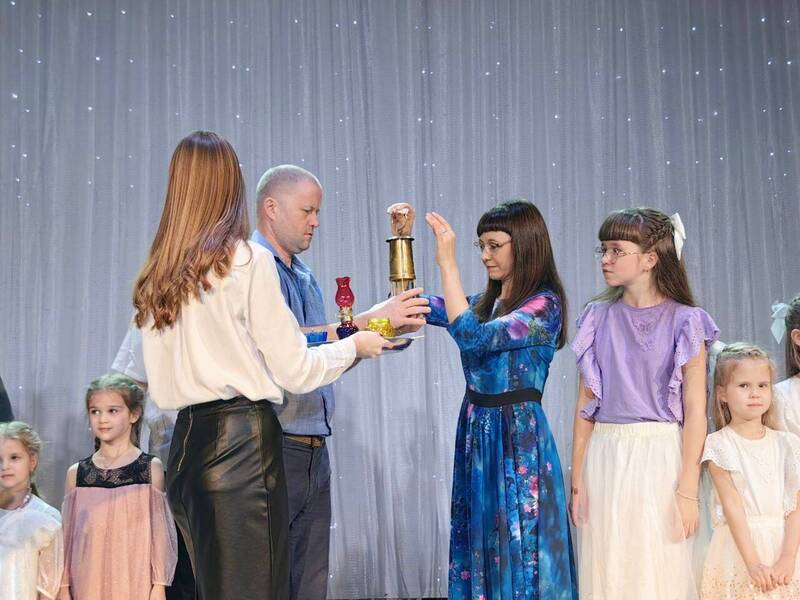 Огонь семейного очага «Сердце России» передали в Городецкий муниципальный округ