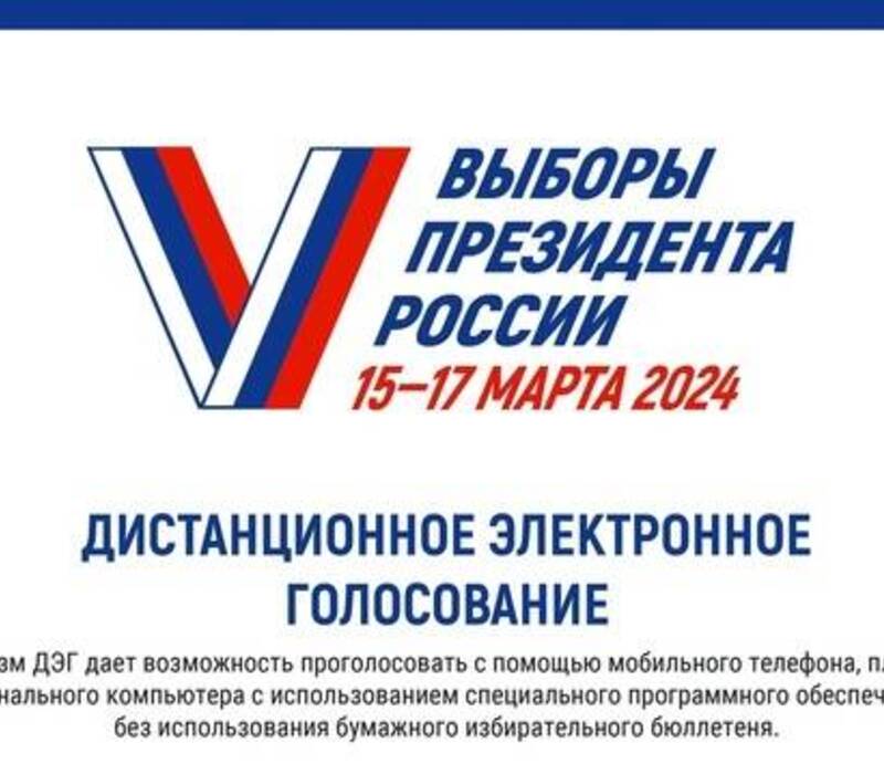 Стартовал прием заявлений для участия в дистанционном электронном голосовании