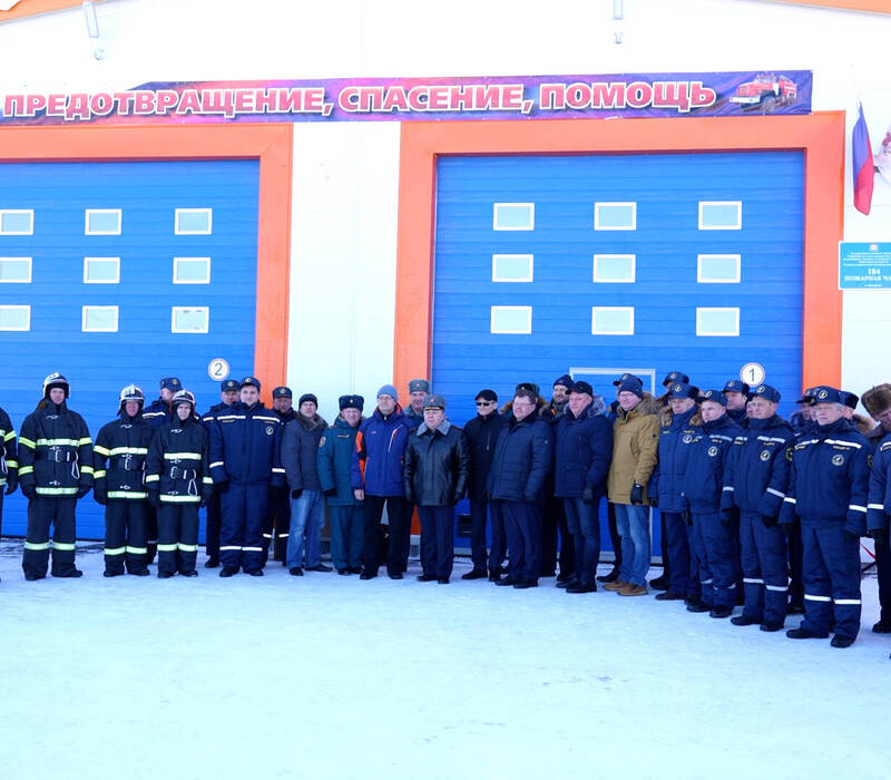 Новое здание пожарной части открыли в поселке Фанерное городского округа Семёновский