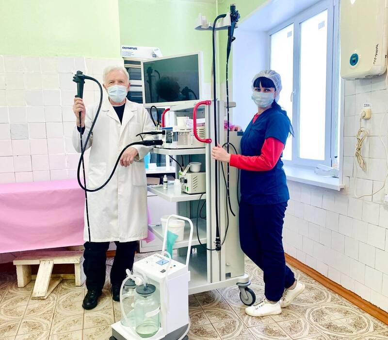 В эндоскопическом кабинете поликлиники Бутурлинской ЦРБ появилось новое медицинское оборудование