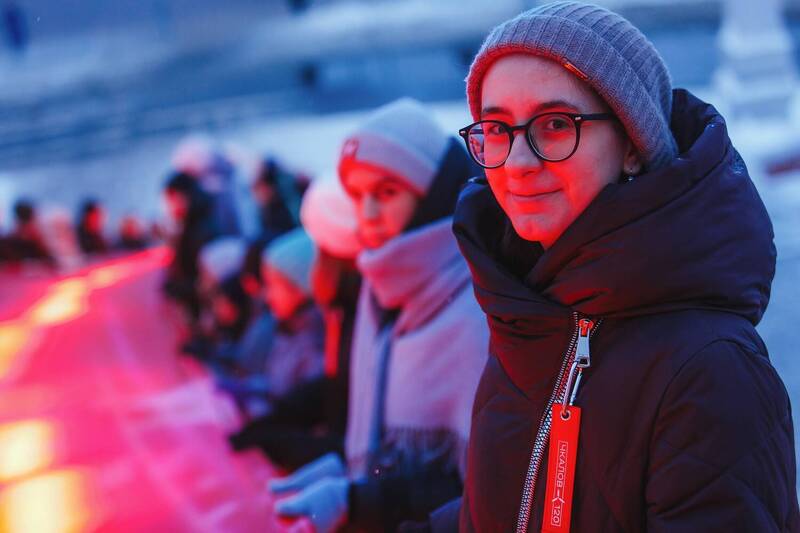 В Нижнем Новгороде установили рекорд России по организации одного из самых массовых флешмобов-инсталляций