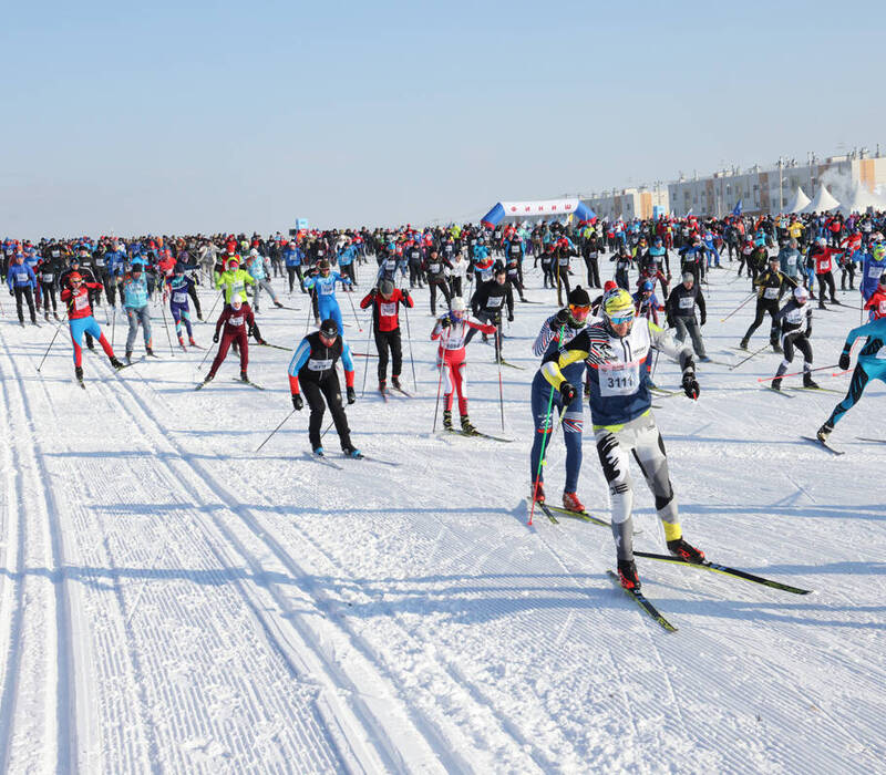 Лыжня зарядила здоровьем