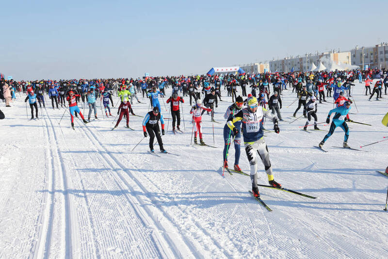 Лыжня зарядила здоровьем
