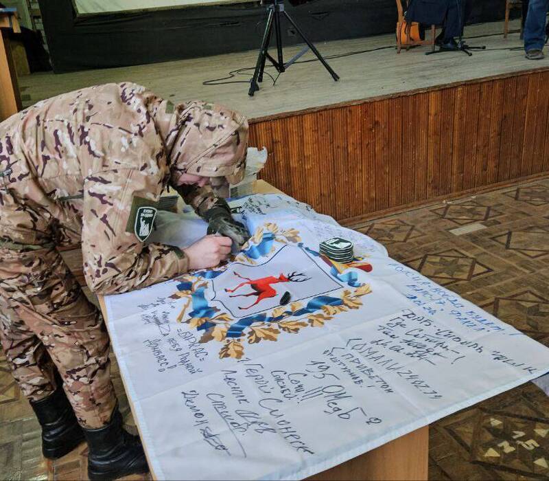 Нижегородские агитбригады поздравили участников СВО и их сослуживцев с Днем защитника Отечества