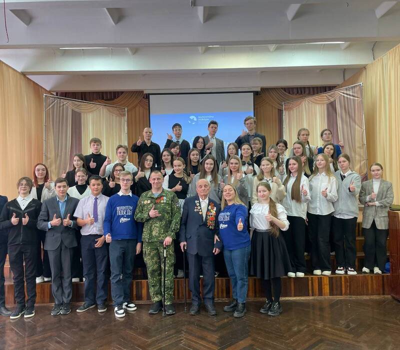 Около 370 «уроков мужества» проведут Волонтёры Победы в нижегородских школах в канун Дня защитника Отечества