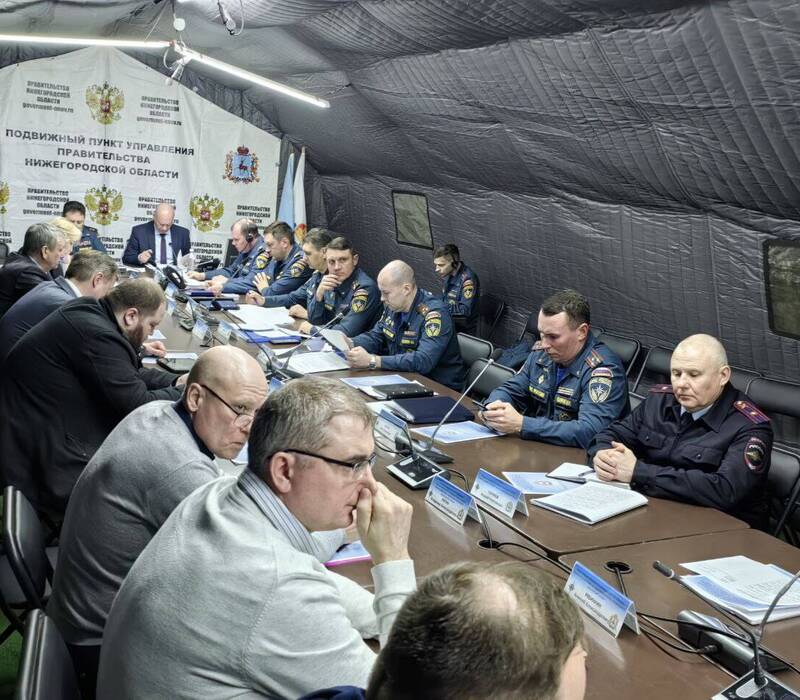 В Нижегородской области начались общероссийские командно-штабные учения по борьбе с паводками и лесными пожарами