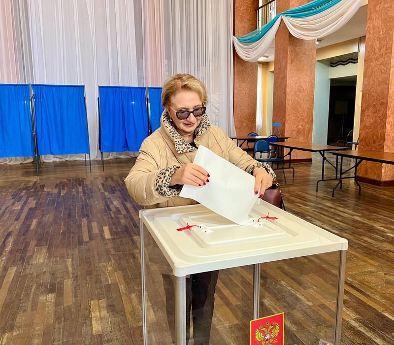 Наталья Назарова: «Во время беспрецедентного давления на нашу страну особенно важен выбор Президента»
