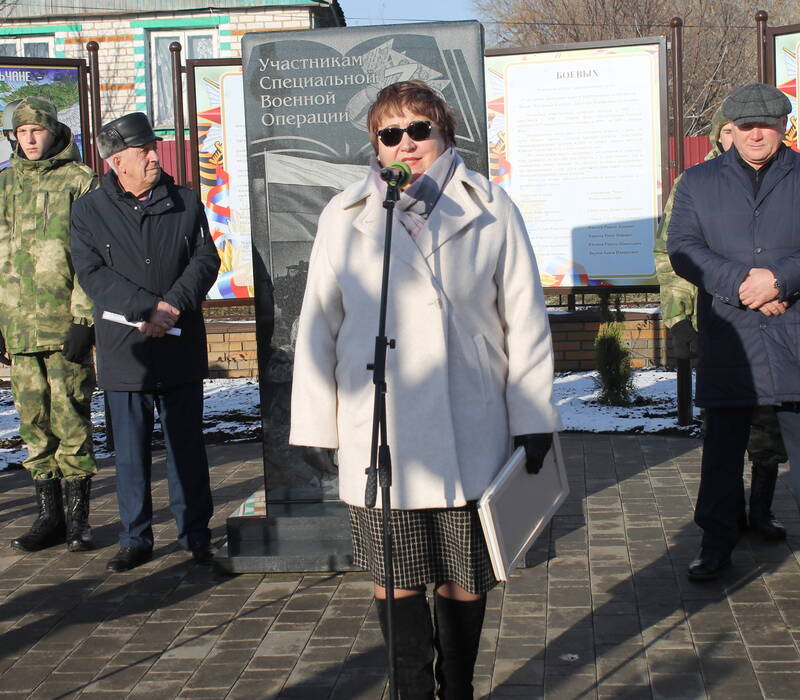 В Спасском округе состоялось торжественное открытие мемориального  комплекса в честь участников СВО