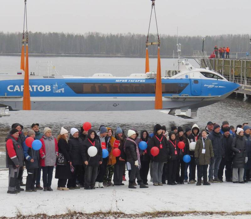 Девятнадцатый «Валдай 45Р» спустили на воду в Нижегородской области