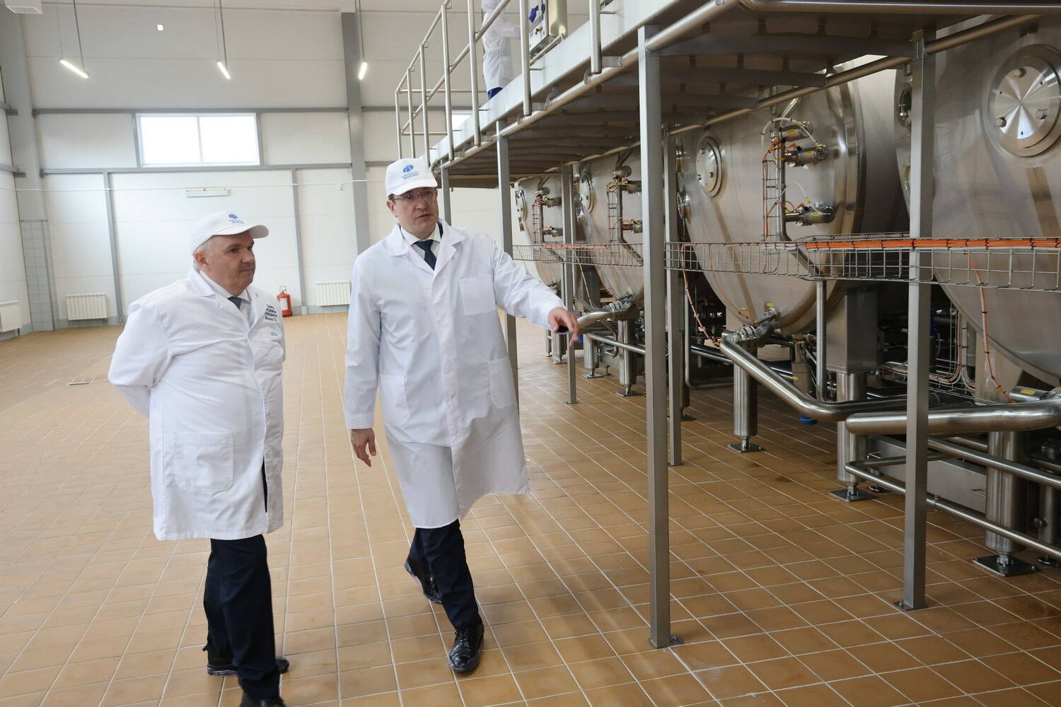 Глеб Никитин оценил новое производство на молокозаводе и систему подготовки кадров в Княгининском округе Глеб Никитин оценил новое производство на молокозаводе и систему подготовки кадров в Княгининском округе