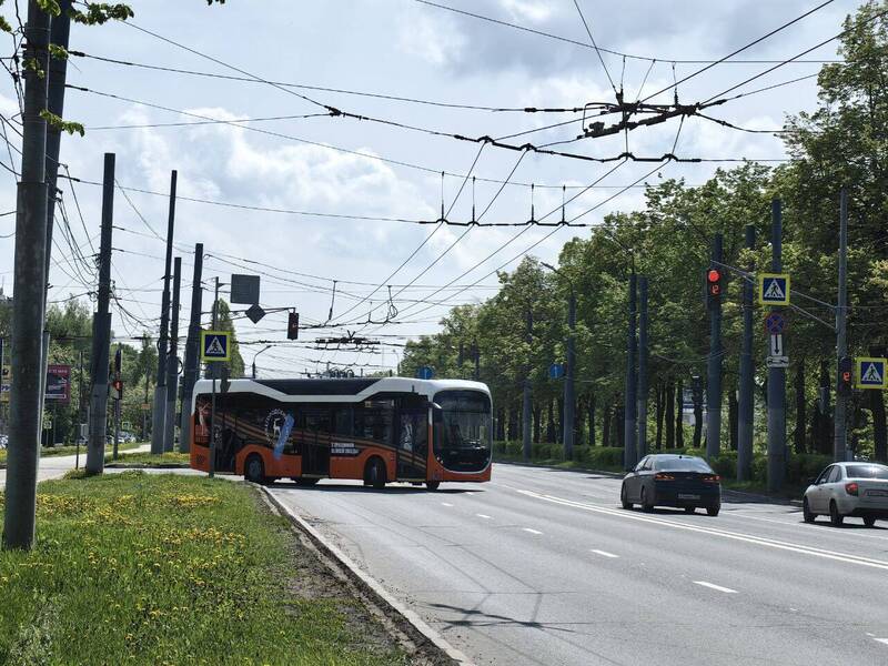 Троллейбус «Синара» вышел на тестовые испытания в Нижнем Новгороде