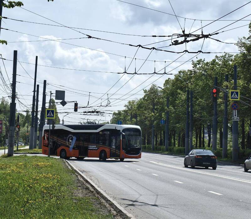 Троллейбус «Синара» вышел на тестовые испытания в Нижнем Новгороде