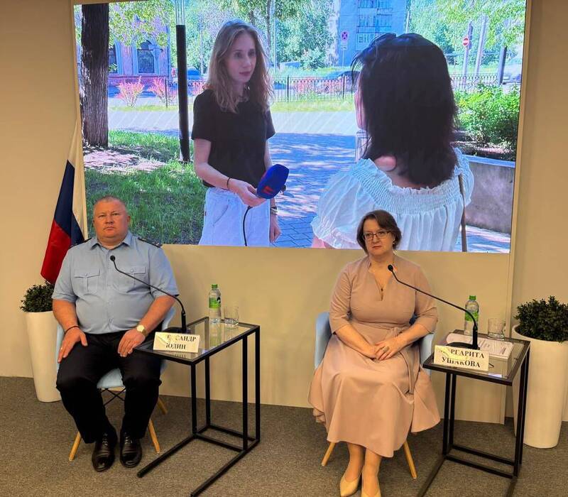 «На защите семьи и детства». Главный судебный пристав и детский омбудсмен ответили на вопросы журналистов