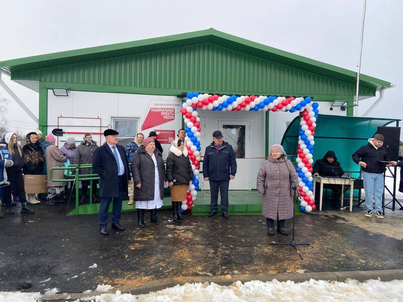 В Вадском округе торжественно открыли новый фельдшерско-акушерский пункт