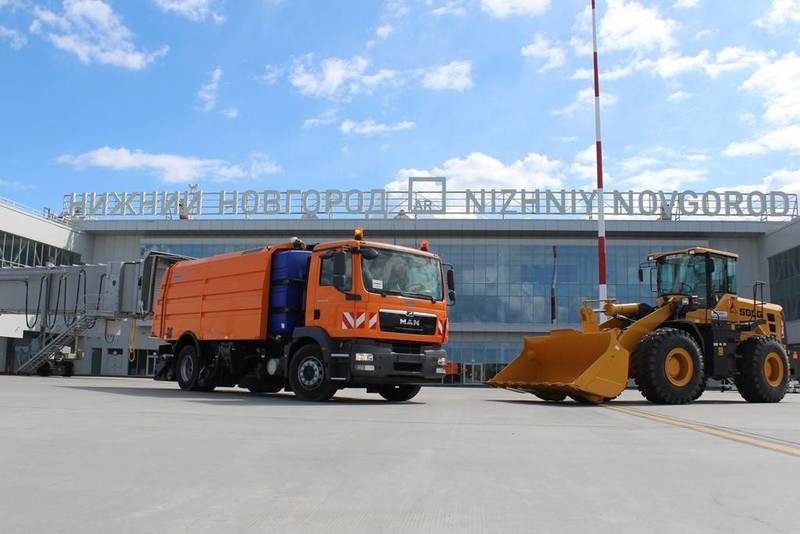 В парке спецтехники аэропорта Стригино пополнение