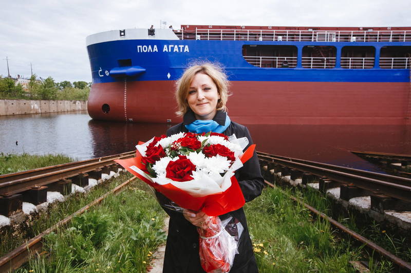 Сухогруз «Пола Агата» сошел со стапеля «Красного Сормова»